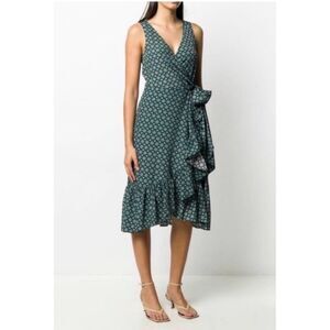 tory burch garden party dress Tory Burch Asilomar Cold-shoulder Silk Maxi Dress In White Garden Party